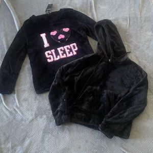 Two kid sleep sweatshirts (both for $6)